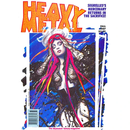 HM Heavy Metal #114 VF ; HM comic book | Fall 1987 Olivia De Berardinis