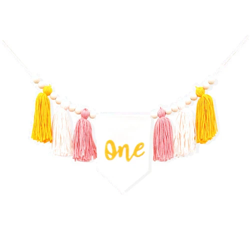 Rweseo Boho Sun Birthday High Chiar Yarn Tassel Garland Banner - Sunshine 1st Birthday Decoration,Sunshine 1st Birthday High Chair Banner,First Trip Around The Sun High Chair Tassel Garland