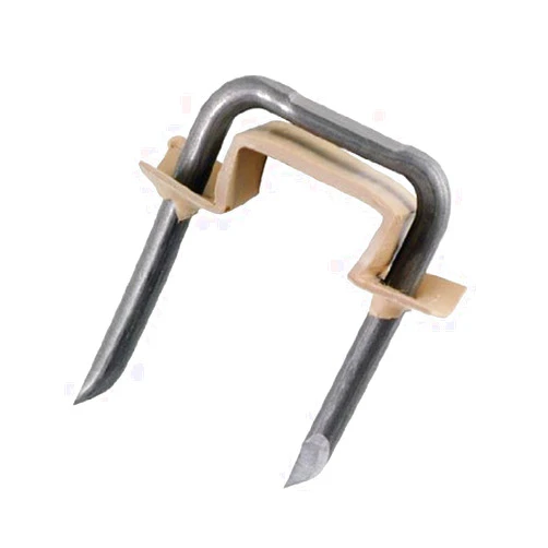 Gardner Bender MSI-175J Polyethylene Insulated Metal Staple, 9/16 in., 14/3, 12/3 & 10/3 (NM) Cable, Tan