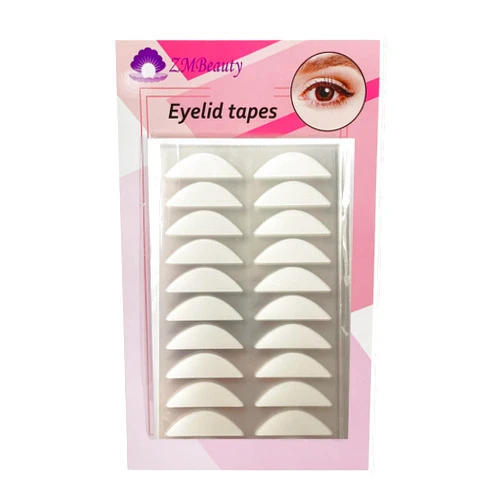 ZMBeautk 7MM 240Count Natural Invisible Single Side Eyelid Tape Stickers Medical-use Fiber Eyelid Lift Strip, Instant Eye Lift Without Surgery, Perfect for Uneven Mono-Eyelids, Large