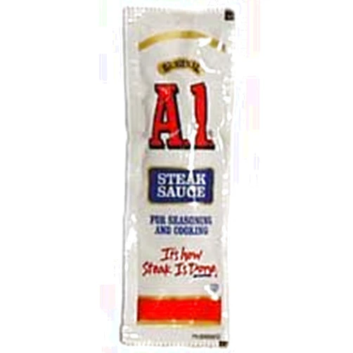AMIATCH A-1 Steak sauce packets 50 count .5 ounce portion control sachets