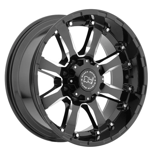 Black Rhino SIERRA Black Wheel (17x9