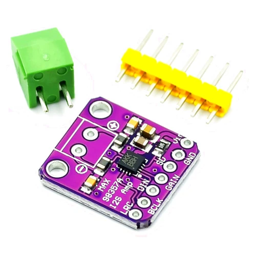 WWZMDiB MAX98357 I2S Amplifier Module Audio Unfiltered Class D Amplifier Compatible with for Arduino Raspberry Pi ESP32 STM
