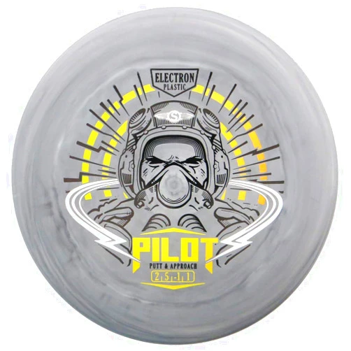 Streamline Discs Electron Plastic Pilot Putt & Approach Disc Golf - Neutral-Stable, Speed 2, Putter - PDGA Approved - 160-169g - Colors May Vary