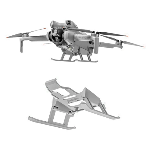 Gaekol Landing Gear for DJI Mini 4 Pro, Foldable Extended Kit Landing Leg for DJI Mini 4 Pro Fly More Combo Drone Accessories