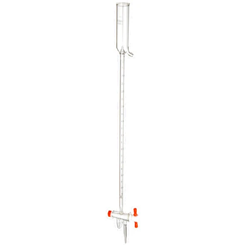 Kimble 17054F-10 10mL Class A Automatic Burette, with 3-Way PTFE Stopcock