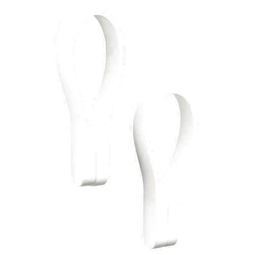 Zone Denmark Loop Towel Clip - Magnetic Towel Hanger - Keeping Your Towels Secure and Your Bathroom Organized. The Perfect Style and Functionality for a Neat and Tidy Bathroom Décor. (Pack of 2)