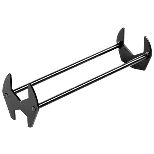 JUNHETEK Basin Wrench, Faucet Wrench Multifunctional Sink Faucet Installation Tool Four-jaw Hex Universal Under Sink Plumbers Wrench Two-Shaft Design, for Tight Spaces, Bathroom Home, Kitchen - B Type