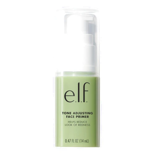 e.l.f. Tone Adjusting Face Primer, Makeup Primer For Neutralizing Uneven Skin Tones & Redness, Grips Makeup To Last, Vegan & Cruelty-free, Small