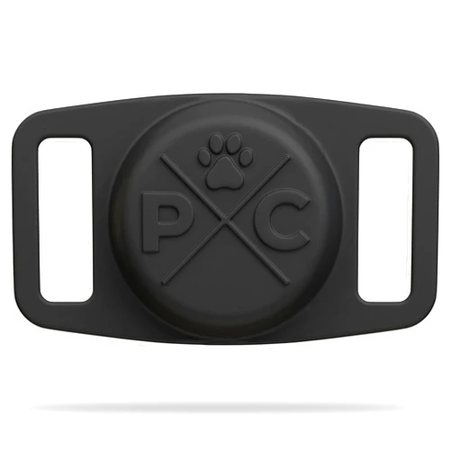 Pup Culture AirTag Dog Collar Holder, Extra-Durable, Lightweight, and Protective AirTag Case for Dog Collar - Track Your Pet Using Apple AirTag Technology - Dog Collar AirTag Holder -For Dogs and Cats