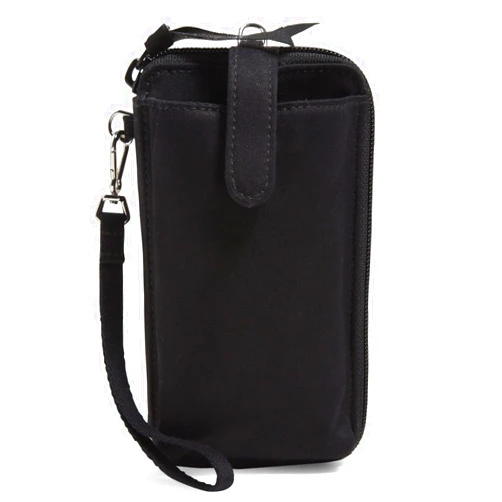 Vera Bradley Women's Cotton Smartphone Wristlet with RFID Protection