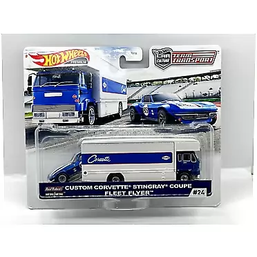 Hot Wheels 2020 Car Culture Team Transport Custom Corvette Stingray Coupe Fleet Flyer