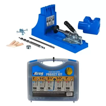 Kreg Jig K4 Pocket Hole System and Kreg SK03 Pocket-Hole Screw Kit