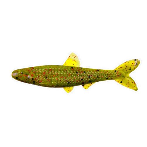 Yum Lures Ned Minnow Soft Watermelon Red Flake, One Size