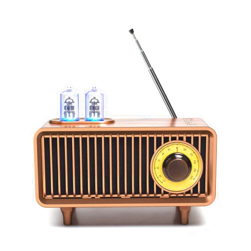 COLSUR Retro Bluetooth Speaker, Vintage Radio, bass, Bluetooth 5.1 Wireless Connection, Suitable for Home Office, Outdoor Party, Portable Speaker, Suitable for iPhone, Android Speaker