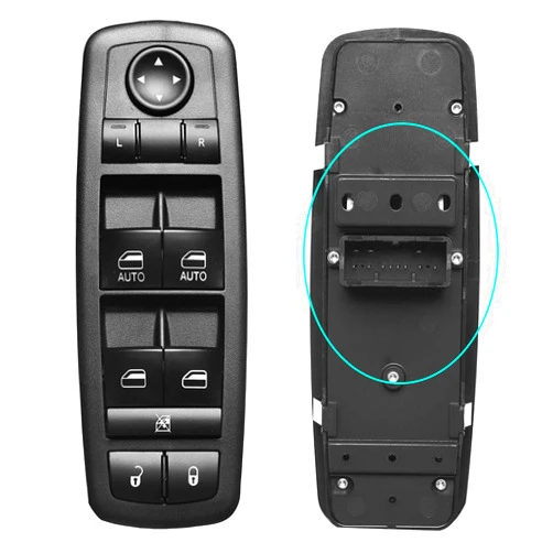 SKCEIDA Master Power Window Control Switch for 2011-2020 Chrysler 300, 2015-2017 Chrysler 200, 2011-2019 Dodge Charger, 2016-2022 Ram 1500, 2016-2018 Ram 2500 3500 4500 5500 68139805AB 68139805AA 56046823AC