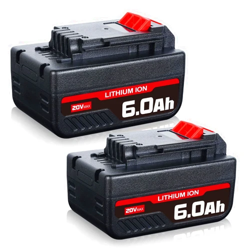 VINIDA Upgraded 2 Packs PCC685L 6.0Ah 20V Replacement for Porter Cable 20V Battery Compatible with Porter Cable 20V Max Batteries PCC680L PCC682L PCCK602L2 PCC600 PCC640 Cordless Power Tools Battery