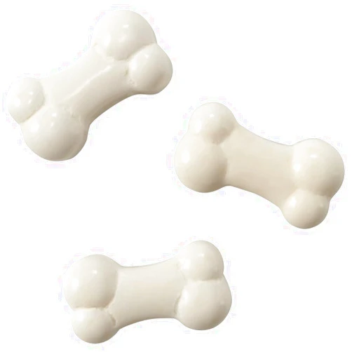 Generic Bones - Sugar Candy Cake Cupcake Decorations, White - 8 ounces