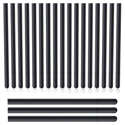 TOODOO 20 Pieces Replacement Standard Pen Nibs Black Replacement Refill Pen Nibs Standard Nibs Drawing Pen Compatible with Wacom Bamboo Intuos CTL471 CTL671 CTL672 CTH480