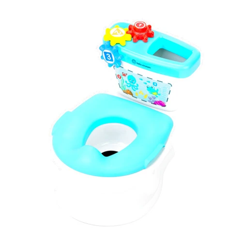 Baby Einstein Geared for Success 2-in-1 Potty Training System, Toilet & Potty Seat Included, Ages 18+ Months, with Music and Spinning Gears
