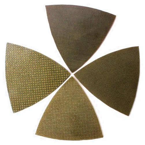Z-Lion Diamond Triangular Sanding Pads for Oscillating Tools(4 Pcs/lot)