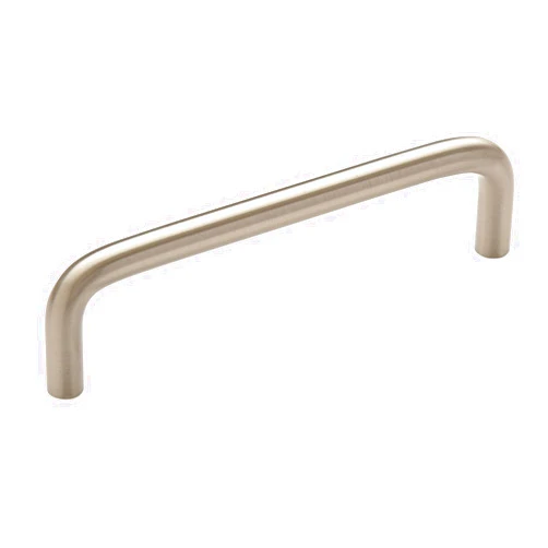 Amerock | Cabinet Pull | Satin Nickel | 4 inch (102 mm) Center to Center | Everyday Heritage | 1 Pack | Drawer Pull | Drawer Handle | Cabinet Hardware