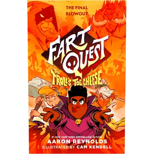 By Aaron Reynolds (Author), Cam Kendell (Illustrator) Fart Quest: The Troll's Toe Cheese (Fart Quest, 4)