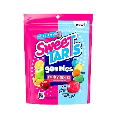 SweeTARTS Gummy Fruity Splitz, 9 ounce Bag