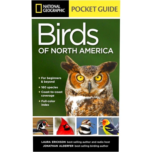 Laura Erickson National Geographic Pocket Guide to the Birds of North America