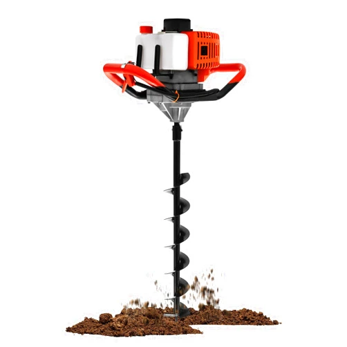 DRTONK Post Hole Digger,2.4HP 52CC Gas Powered Auger Post Hole Digger,Gas Powered Earth Digger with 4''6''8'' Earth Auger Optional for Farmland, Garden and Plant