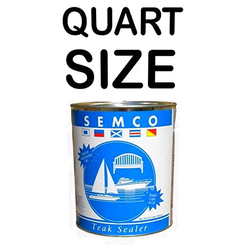 Generic Semco Teak Wood Honey Tone Finish Sealant Protector Sealer (Quart)