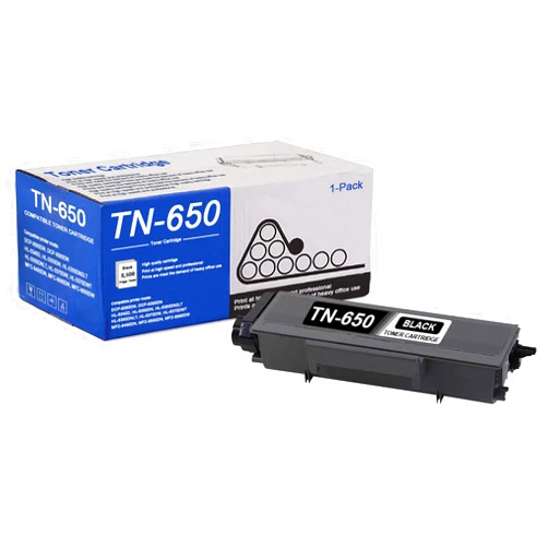 HIYOTA TN650 TN 650 TN620 High Yield Toner Cartridge Black Compatible - HIYO 1 Pack TN-650 Toner Cartridge Replacement for Brother TN650 for HL-5240 5380DN MFC-8860DN 8880DN 8890DW DCP-8080DN 8085DN Printer