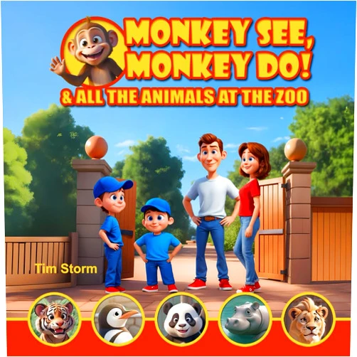 Tim Storm Monkey See, Monkey Do and All the Animals at the Zoo