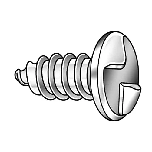 Tamper-Pruf Screw 151425, Tamper Screw, Round, 14, 1 1/4 L, PK25