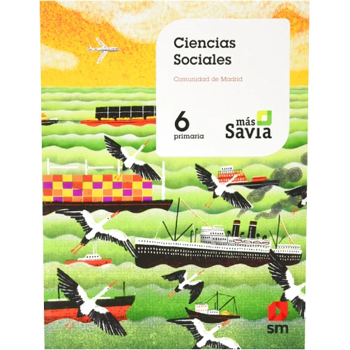 Spanish Edition by Ediciones SM, (Author), Ezequiel Parra Benito (Author), Sara Martín Heredia (Author), Manuel Mesegar Domingo (Author), Ricardo Salas Loizaga (Illustrator), Felipe López Salán (Illustrator), Marta Montañá Ros (Illustrator), El Bello Quebrado, (Illustrator), Marcelo Pérez de Muti (Illustrator), Alberto Diáz Pérez Pelorroto (Illustrator), ESTUDIOS ARTEFACTUM, (Illustrator), Carles Salom (Illustrator), Victor Fuertes Melón (Illustrator), Estudio Rugoma (Illustrator), Jesús Gabán Bravo (Illustrator), Geotec, (Illustrator), Lluís Filella García (Illustrator), Edgar Sicília Calvo (Illustrator), David Arumí Casanovas (Illustrator), Gonzalo Izquierdo (Illustrator), Shutterstock, (Illustrator), Archivo SM, (Illustrator) & 19 more Ciencias sociales. 6 Primaria. Mas Savia. Madrid