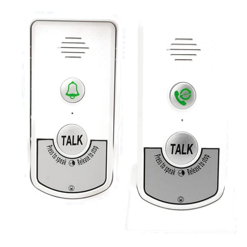 Diydeg Intercom Doorbell, Two Way Home Intercomunicador with 1000m Range & Rechargeable Battery, Home Security Electronic Doorbell Chimes for Home, Office, Classroom