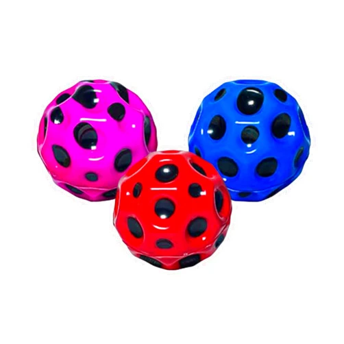 BBLING Moon Space Bouncy Ball, Extremely high Bouncing Ball, Improves Hand Eye Coordination, Easy to Grasp and Capture, can be Played Indoors or Outdoors