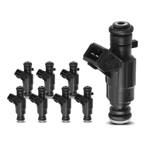 A-Premium Fuel Injectors Compatible with Porsche Cayenne 2003 2004 2005 2006 4.5L, Gas, Set of 8, Replace# 94860513000