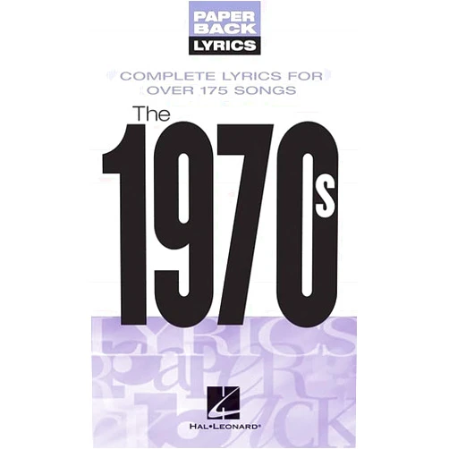 Various The 1970s: Paperback Lyrics Series