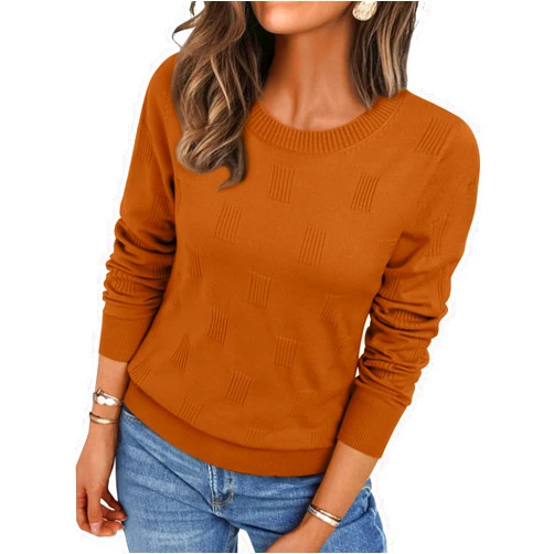 LILLUSORY Womens Sweaters Fall Fashion 2025 Lightweight Long Sleeve Knit Pullover Casual Trendy Tops Winter Clothes