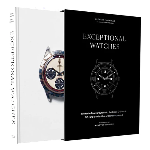 By Clément Mazarian (Author), Collection Personnelle (Author) Exceptional Watches: From the Rolex Daytona to the Casio G-Shock, 90 rare and collectable watches explored