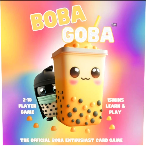 BOBA GOBA Card Game - Original Edition, Fun Family Games for Adults Teens & Kids - Fun Russian Roulette Style Card Games - 15 Min, 2-10 Players