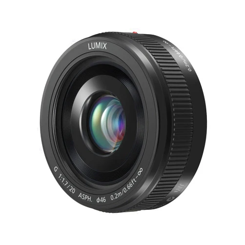 Panasonic LUMIX G II Lens, 20MM, F1.7 ASPH, MIRRORLESS Micro Four Thirds, H-H020AK (USA Black)