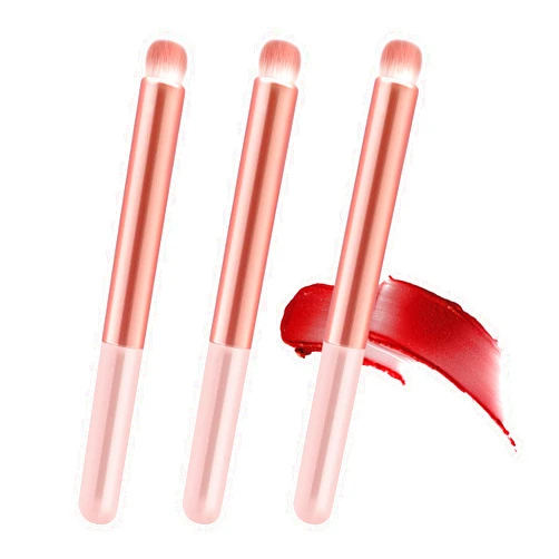 Banidy Lip Brush Lip Smudge Brushes Lipstick Brush with Tubes 3PCS Lip Gloss Applicator Wands Lip Brushes Multi-purpose Lip Makeup Brush Eyeshadow Brush Concealer Brush Lip Gloss Wands Applicator Tool Kits