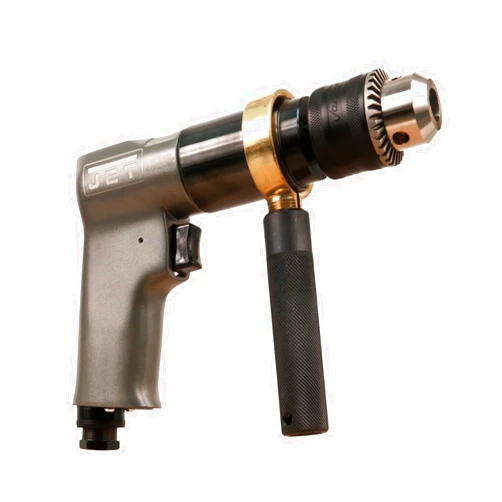 JET 1/2-Inch Pneumatic Reversible Drill, 800 RPM (Model JAT-601)
