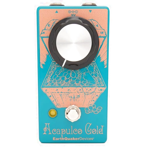 EarthQuaker Devices Acapulco Gold Power Amp Distortion Pedal (Water Blue)