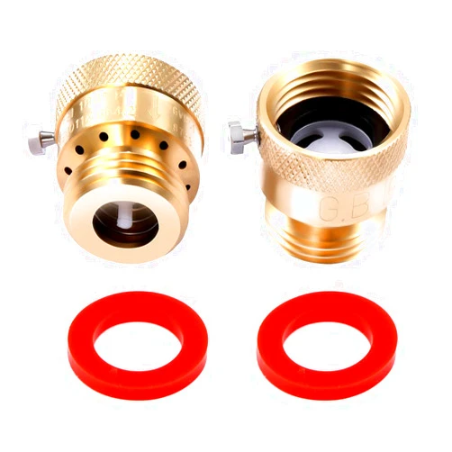 Litorange 2 Pack Brass 3/4