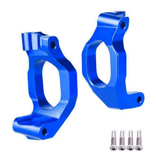 Hobbypark Aluminum Caster Blocks C-hubs for Traxxas Maxx WideMaxx Upgrades, Compatible with V1 or V2 Maxx, Replace 8932