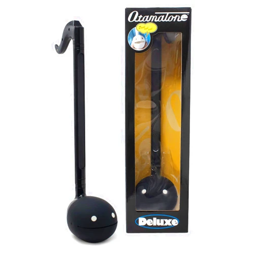Otamatone Deluxe [Japanese Edition] Electronic Musical Instrument Portable Synthesizer from Japan by Cube/Maywa Denki, Black