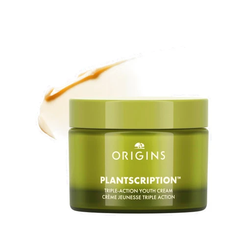 Origins Plantscription Triple-Action Youth Cream | Our Firming, Smoothing, Hydrating Face Cream | With Our Signature Blend of Anogeissus and Peptides, 1.7 Fl Oz
